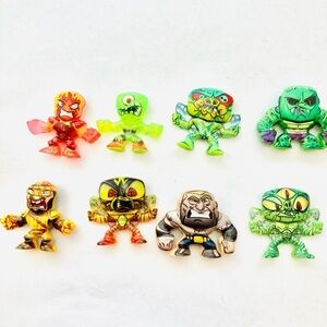 Spin Master Million Warriors Micro Figures Lot(8) Most Series 1 Some Rare